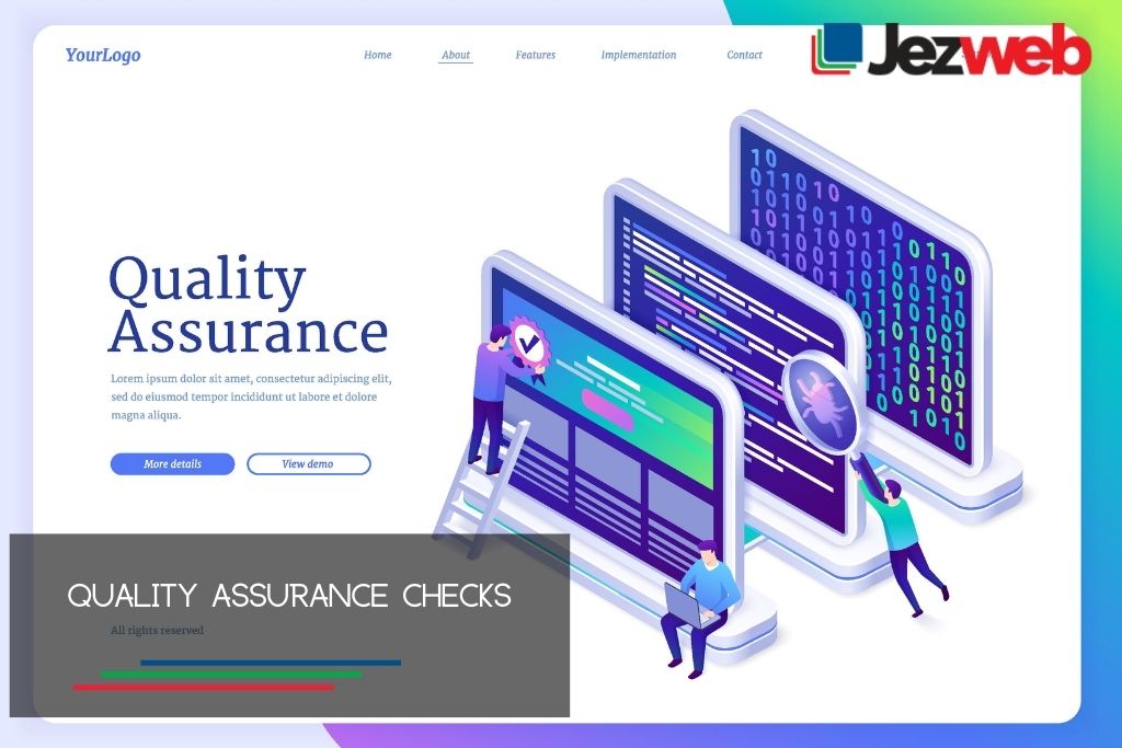Quality assurance checks